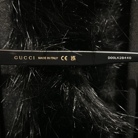 New Authentic in Case GUCCI Current Season 2024 OVERSIZED Sunglasses - Picture 7 of 7